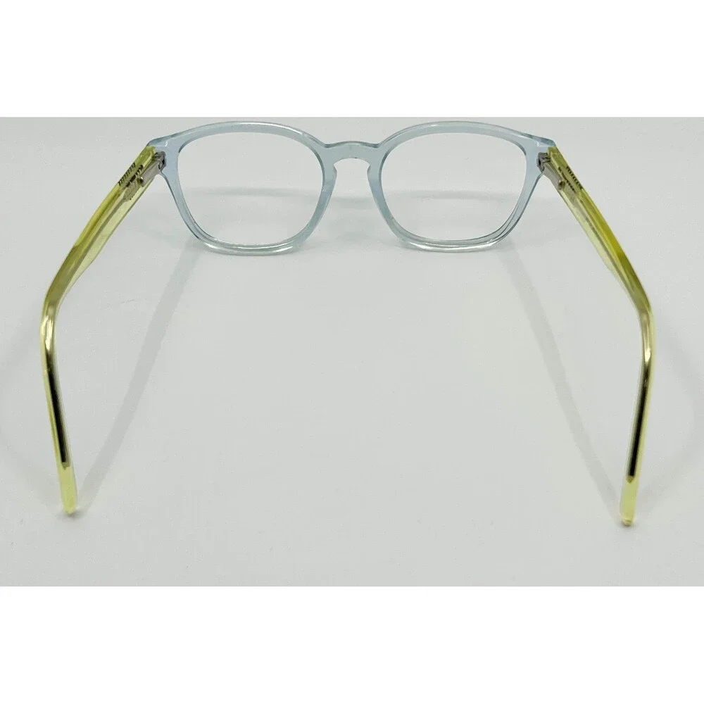 Puma Eyeglasses Kids Blue Yellow Square PE0111O 004 42-17-130